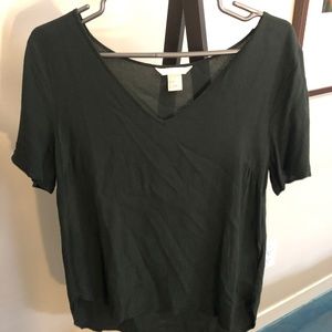 Forest green H&M T-shirt